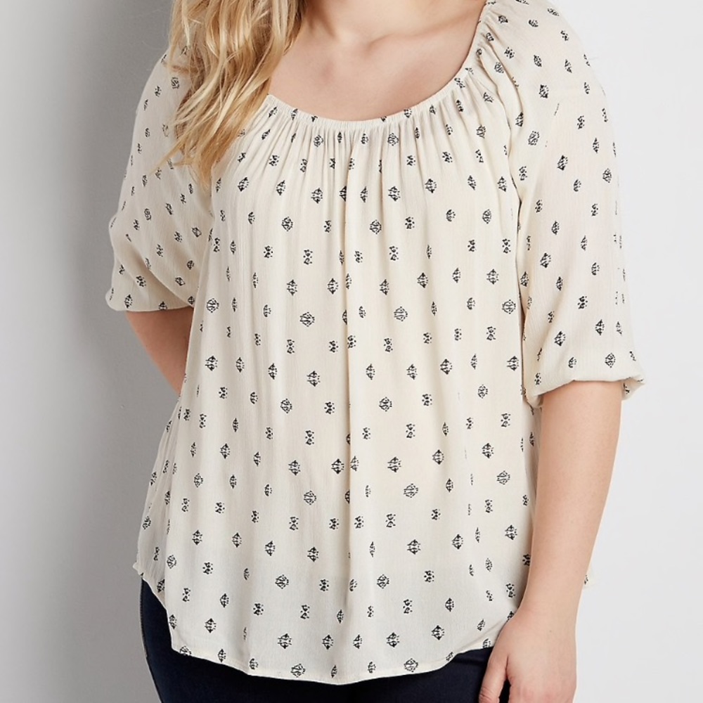 Maurice’s Plus Size Spring Top
